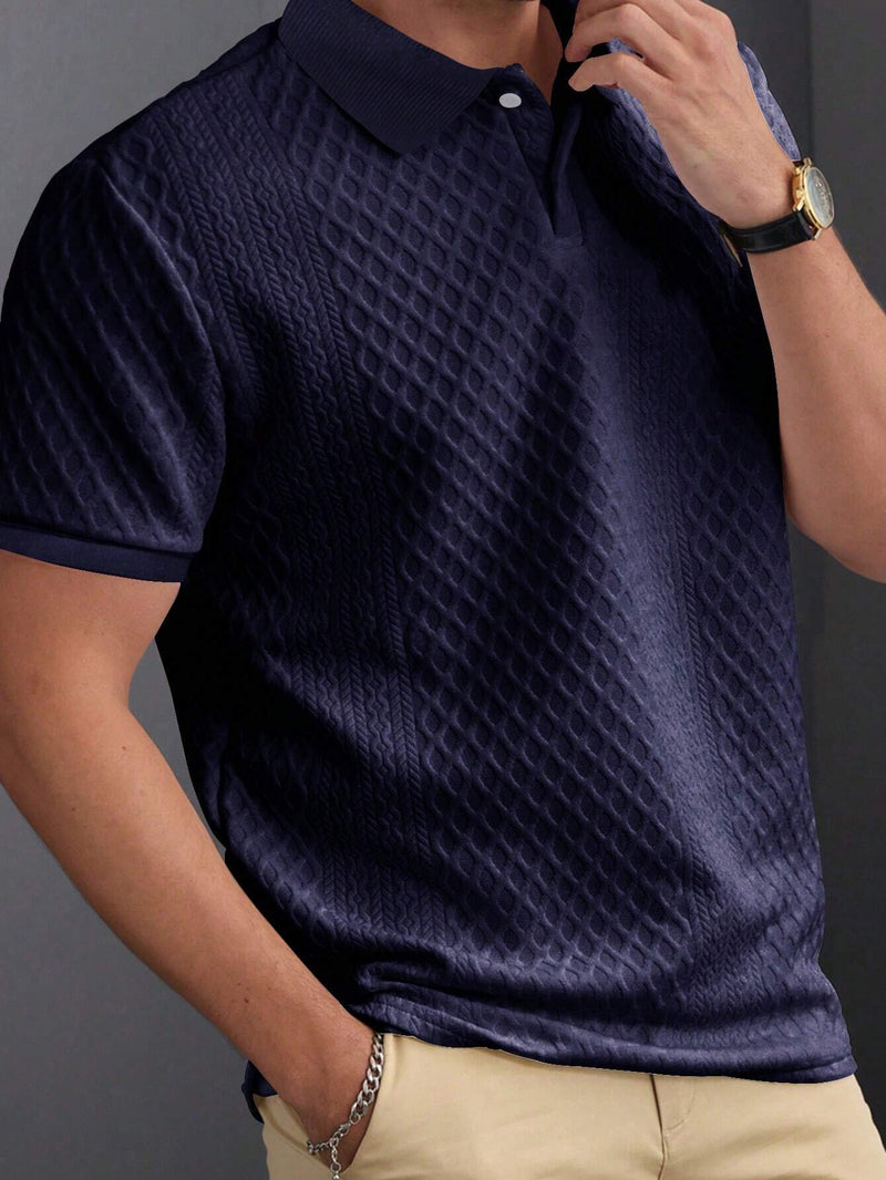Kit com 4 Camisas Polo Texturizadas!