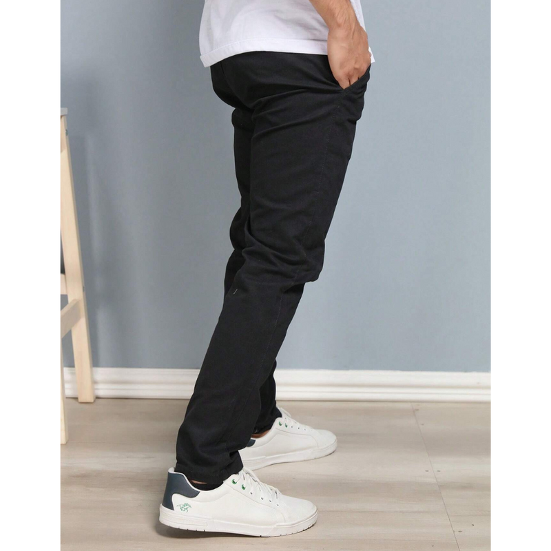 Calça Reta Masculina em Sarja |Kit 4 Unidades|!