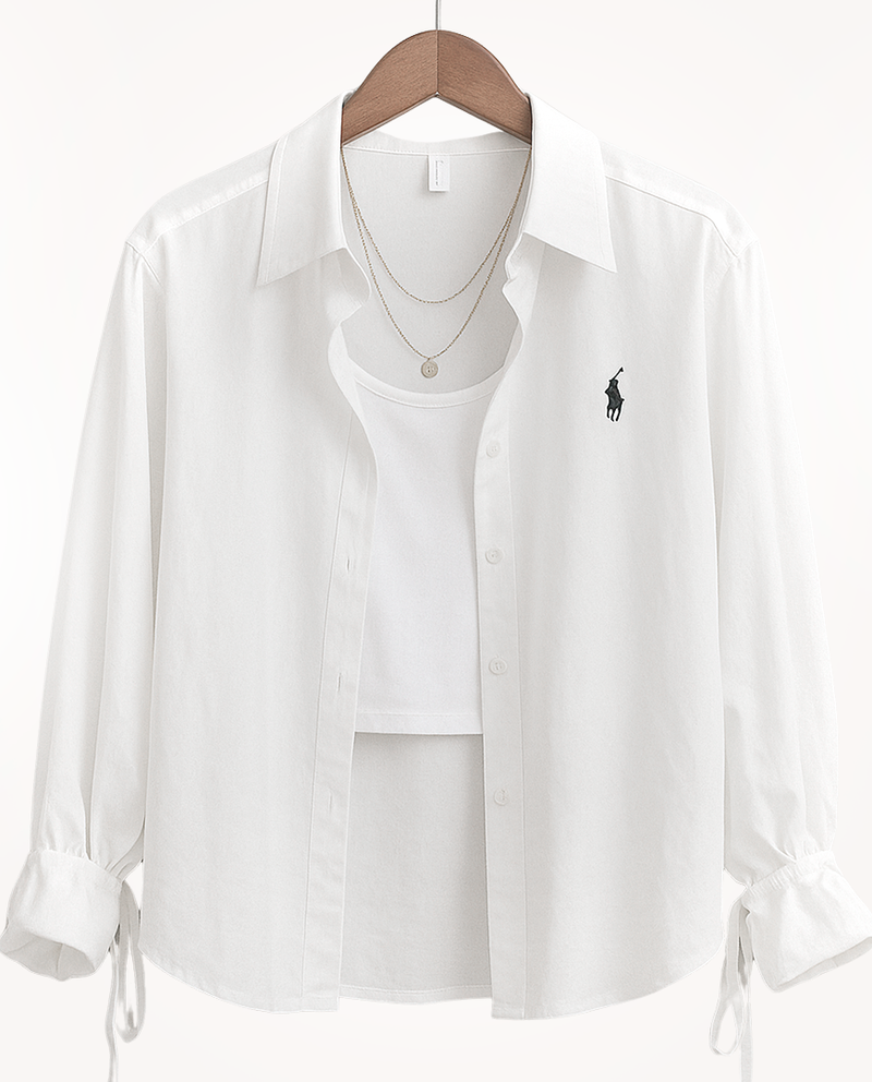 Camisa Feminina R. Lauren Oxford - Oferta 2 por 1